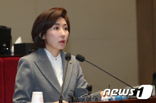 나경원 자유한국당 원내대표. /사진=뉴스1
