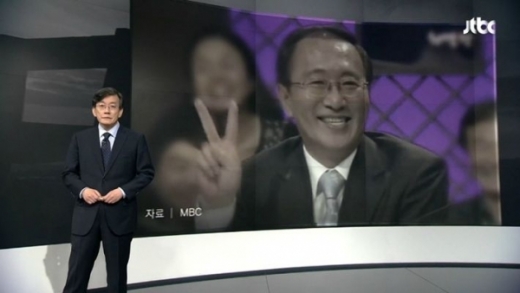 손석희 뉴스룸 앵커브리핑. 고 노회찬 의원. /사진=JTBC 뉴스룸 방송 화면 캡처
