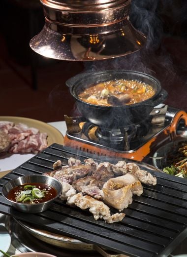 접시고기 메뉴 (사진제공=월간외식경영)