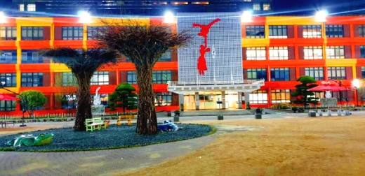 옛 중앙중학교의 폐교를 리모델링하여 지난 2016년 9월 28일 개관한 후 다양한 문화예술 관련 프로그램을 운영하고 있는 놀이마루 운동장./사진제공=부산시교육청