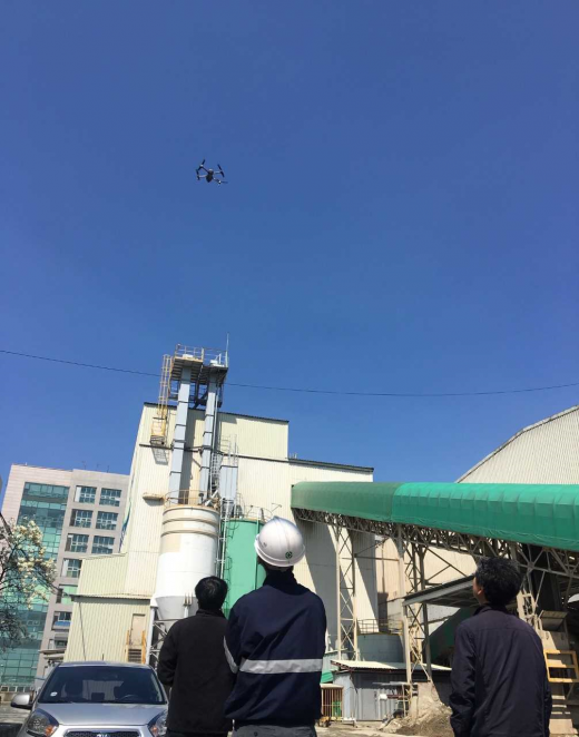 안양시가 드론을 활용해 환경오염시설을 위반한 8곳을 적발했다고 8일 밝혔다. / 사진제공=안양시