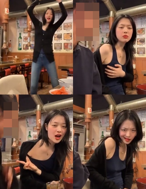 설리 인스타그램. /사진=설리 인스타그램 라이브 방송 캡처
