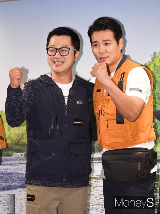 [머니S포토] 지상렬·이태곤, 힘찬 파이팅!