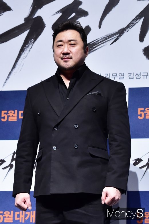 [머니S포토] 마동석, '악인전 출연 결심?, 