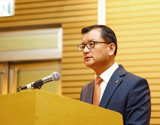 여승주 한화생명 사장. /사진제공=한화그룹