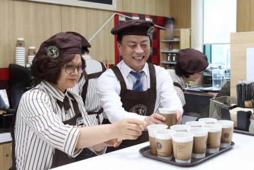 ‘카페지브라운’ 운영 모습/사진제공=남동구청