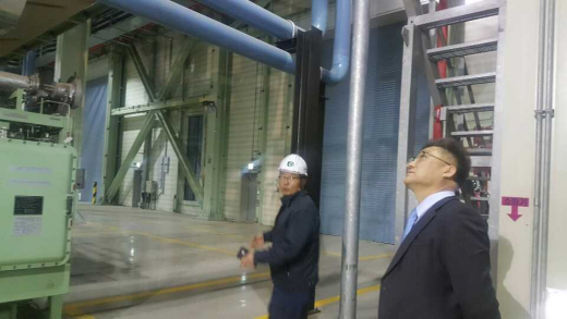 동두천드림파워(주) 동두LNG복합화력발전소를 현장 방문한 동두천시 이상구 부시장. / 사진제공=동두천시