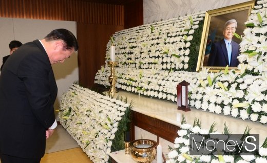 [머니S포토] 故 조양호 한진그룹 회장의 빈소