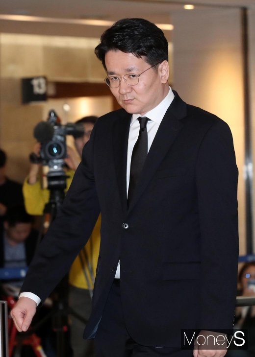 [머니S포토] 조원태 사장, 아버지 조양호 회장 빈소 도착