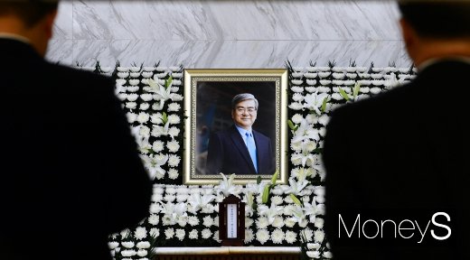 [머니S포토] 고 조양호 회장 빈소