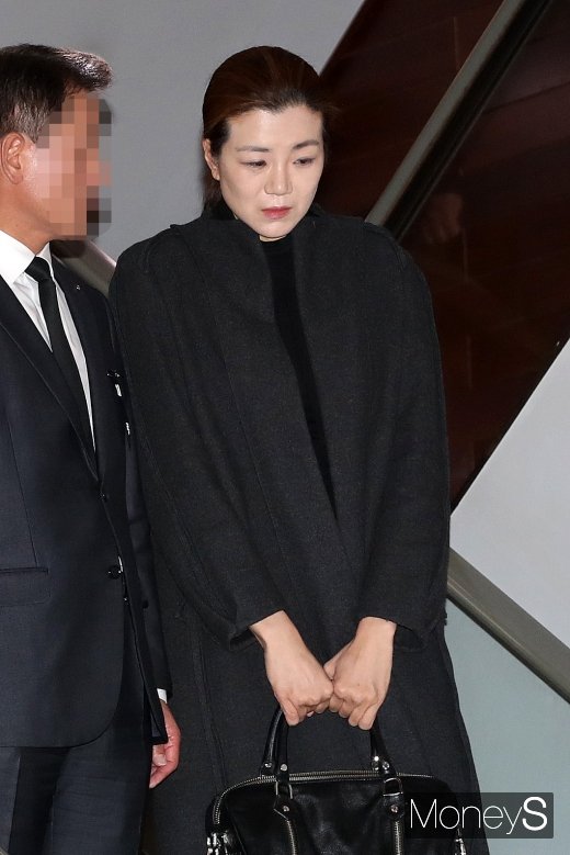 [머니S포토] 고 조양호 회장 빈소 들어서는 조현민