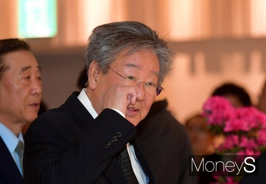 [머니S포토] 최불암, 조양호 회장 빈소 조문
