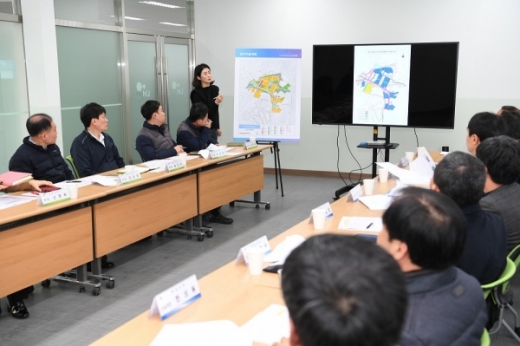 하남시(시장 김상호)는 감일지구 내 B7블록 최초 입주(2019.6.)에 따른 주민 불편을 해소하기 위해 입주대비 기반시설 TF팀을 구성했다. / 사진제공=하남시