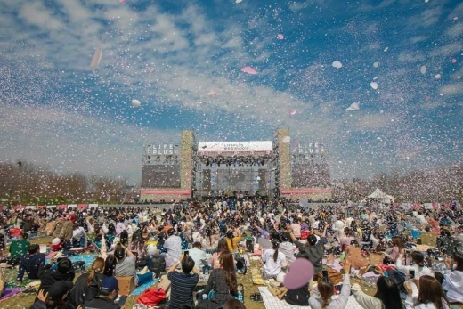 라이프플러스 벚꽃피크닉 2019./사진=한화생명
