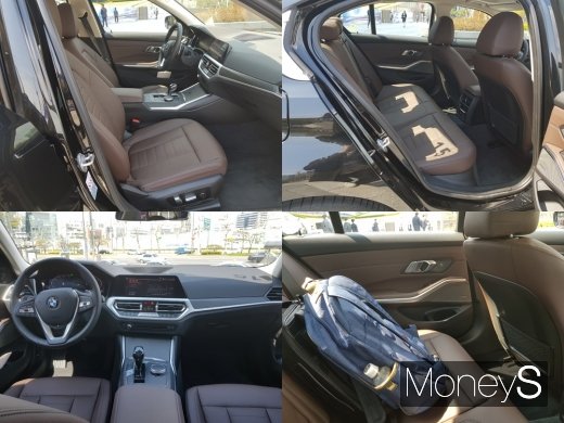 BMW 3시리즈 내부. /사진=이지완 기자