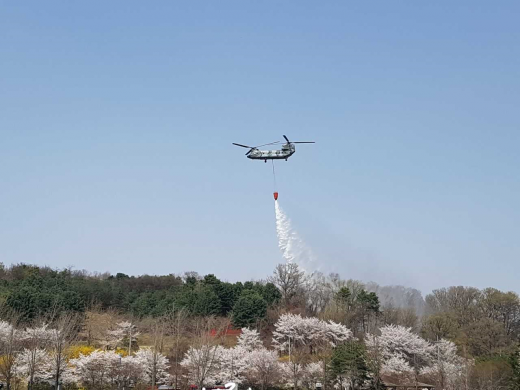 이천시, 항공작전사령부와 함께 '재난·재해대비 통합시범훈련'. / 사진제공=이천시
