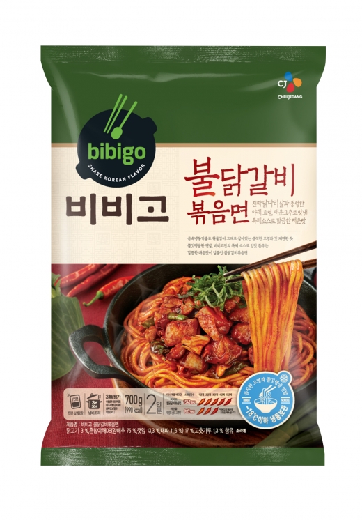 비비고 불닭갈비볶음면