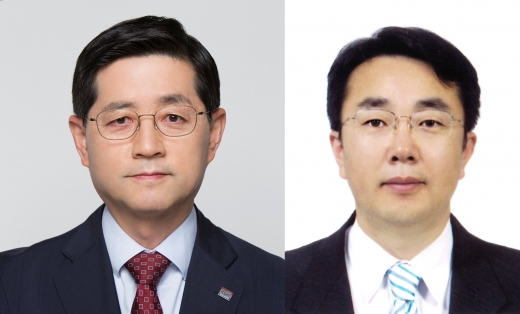 정한철 예보 부사장(왼쪽)과 조양익 예보 이사 / 사진제공=예금보험공사
