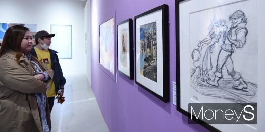 [머니S포토] 동대문디자인플라자, 디즈니 애니 특별전