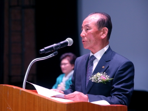 김두만 신임 김해문화원장./사진제공=김해시
