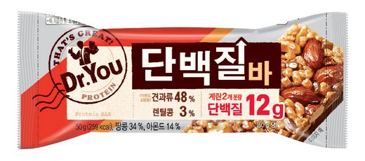 오리온, ‘닥터유 단백질바’ 선보여