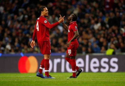 2018-2019시즌 UEFA 챔피언스리그 8강에서 FC 포르투를 완파하고 4강 진출에 성공한 리버풀. 상대는 최강 FC 바르셀로나다. /사진=로이터
