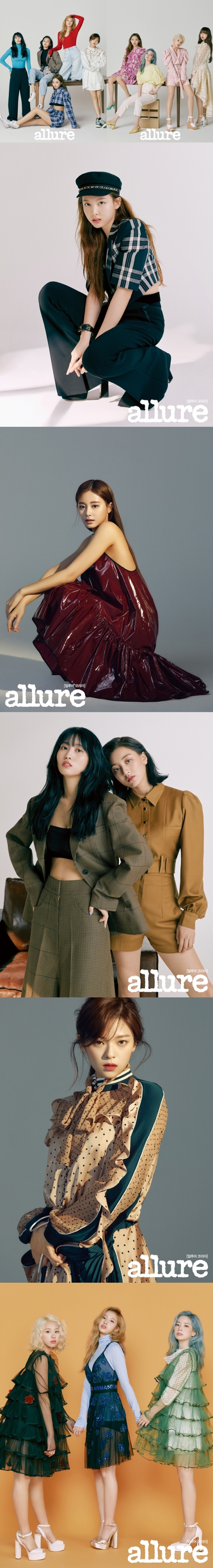 [★화보] 트와이스 잡지 커버 장식… 9인9색 매력
