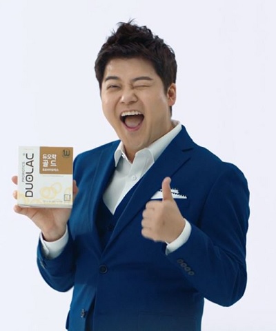 쎌바이오텍 듀오락 신규 모델 전현무. /사진=쎌바이오텍