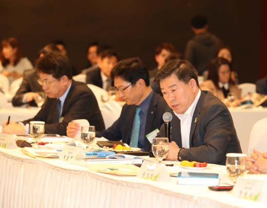 광명시는 18일 종로구 aw컨벤션센터에서 개최된 ‘지방정부 지속가능발전 추진전략 심포지엄’에 참가했다. /사진제공=광명시