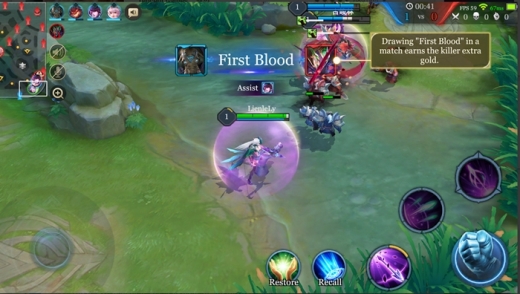 Arena of Valor 게임화면. /사진=구글플레이