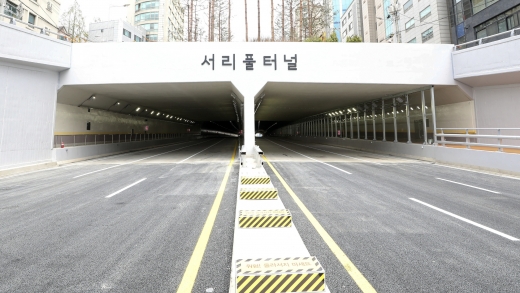 22일 개통된 서리풀터널. /사진=뉴시스 최진석 기자