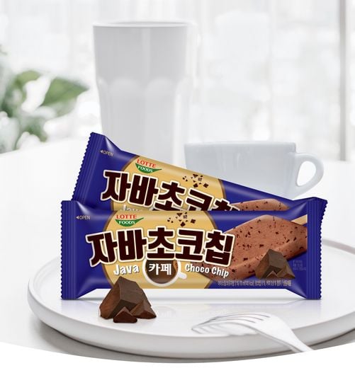 롯데푸드, 커피전문점 인기메뉴 자바초코칩을 아이스크림으로!