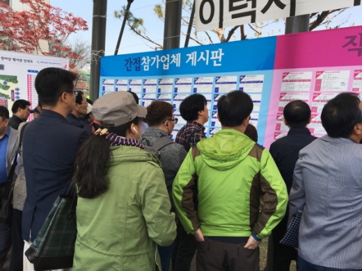2018년 하반기 연수 일자리 한마당 행사 개최 모습/사진제공=연수구청