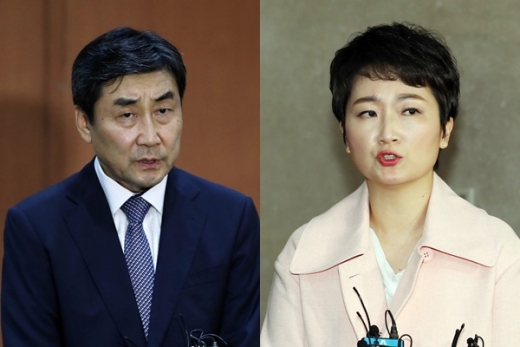 이종걸 더불어민주당 의원(왼쪽)과 이언주 의원. /사진=뉴시스