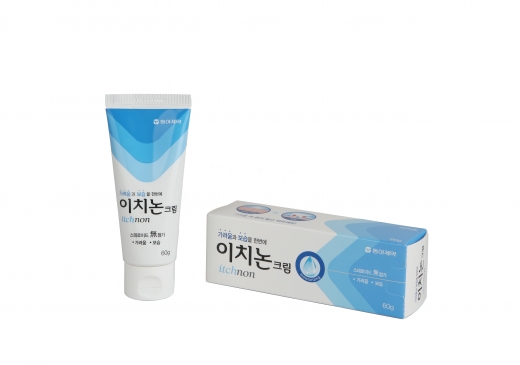 동아제약이 피부건조증치료제 '이치논 크림'을 발매했다. /사진=동아제약
