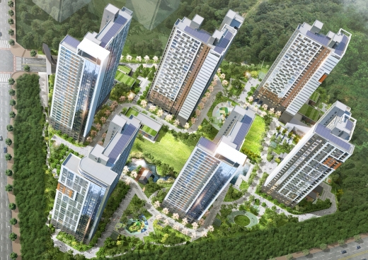 감일 에코앤 e편한세상 조감도. /사진=대림산업