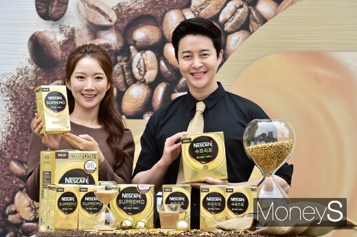 [머니S포토] 롯데네슬레 부드러운 커피믹스 2종 선보여