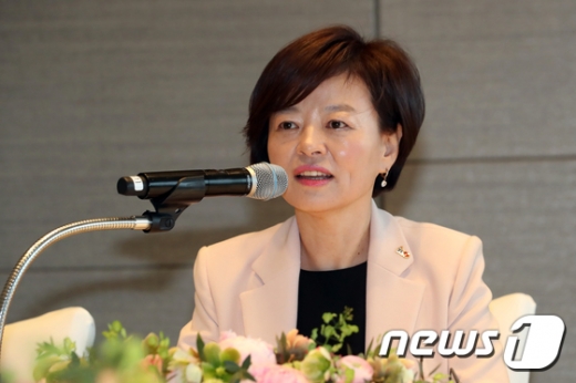 진선미 여성가족부 장관. /사진=뉴스1
