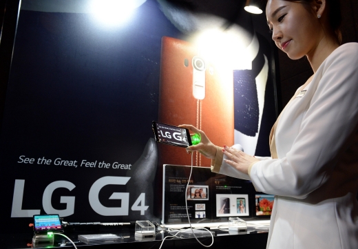 LG G4. 이때부터 LG전자의 스마트폰 사업은 침체하기 시작했다. /사진=LG전자