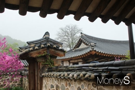 김명관 고택의 소담한 봄. /사진=박정웅 기자