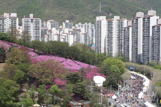 군포시는 행사 기간 동안 차없는 거리를 운영했다. / 사진제공=군포시