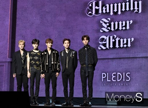 [머니S포토] 뉴이스트, 3년 만에 완전체 '컴백'