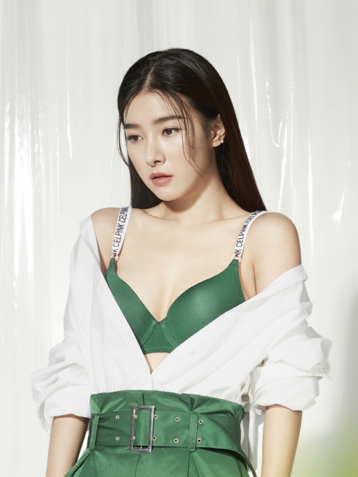 ▲BYC 란제리 쎌핑크 전속모델 김소은/©BYC