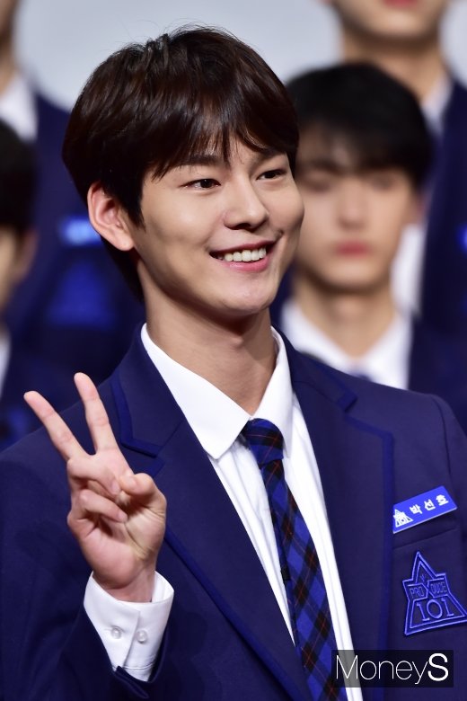 [머니S포토] 프로듀스X101 박선호, 배우에서→아이돌로