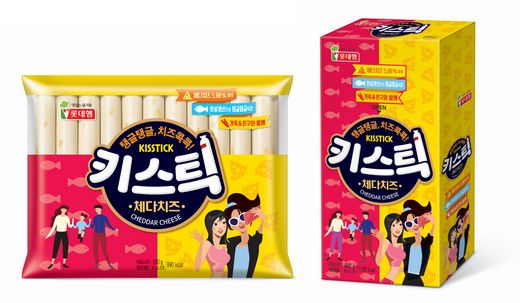 롯데푸드, 더 풍성해진 맛과 새로운 패키지의 키스틱 선보여