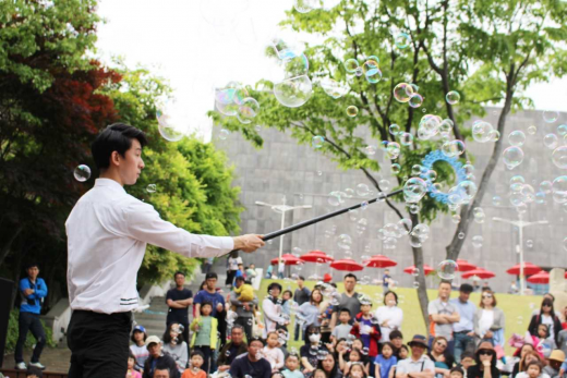 지난해 수원박물관에서 열린 어린이날 행사. /사진제공=수원시