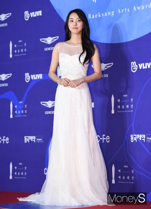 [머니S포토] 박세완, 청순한 화이트 드레스