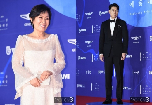2019 백상예술대상. 김혜자. 정우성. /사진=장동규 기자