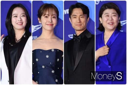 백상예술대상 수상자명단. 사진은 권소현, 한지민, 김병철, 이정은(왼쪽부터). /사진=장동규 기자