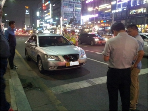 ▲ 수원시가 5월 한 달 동안 승차거부, 호객행위 등 택시 불법영업행위에 대해 집중 단속을 시행한다. / 사진제공=수원시